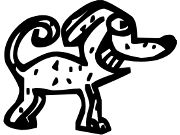 Family Sticker Dog 051