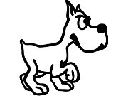 Family Sticker Dog 070