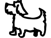 Family Sticker Dog 072